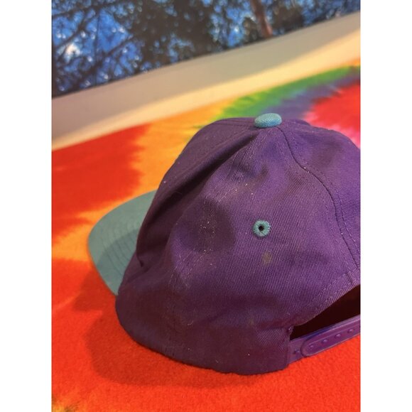 Vintage Adidas Charlotte Hornets SnapBack Hat‎ Youth Size - Picture 4 of 6